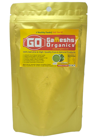 Gameshs Organics Mudakathan Leaf Powder 100g pack