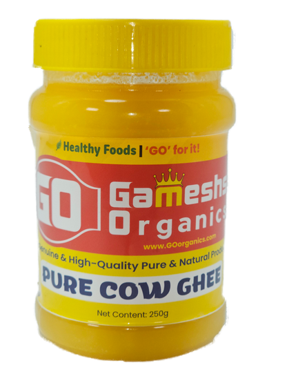 Pure Cow Ghee 250g - Gameshs Organics