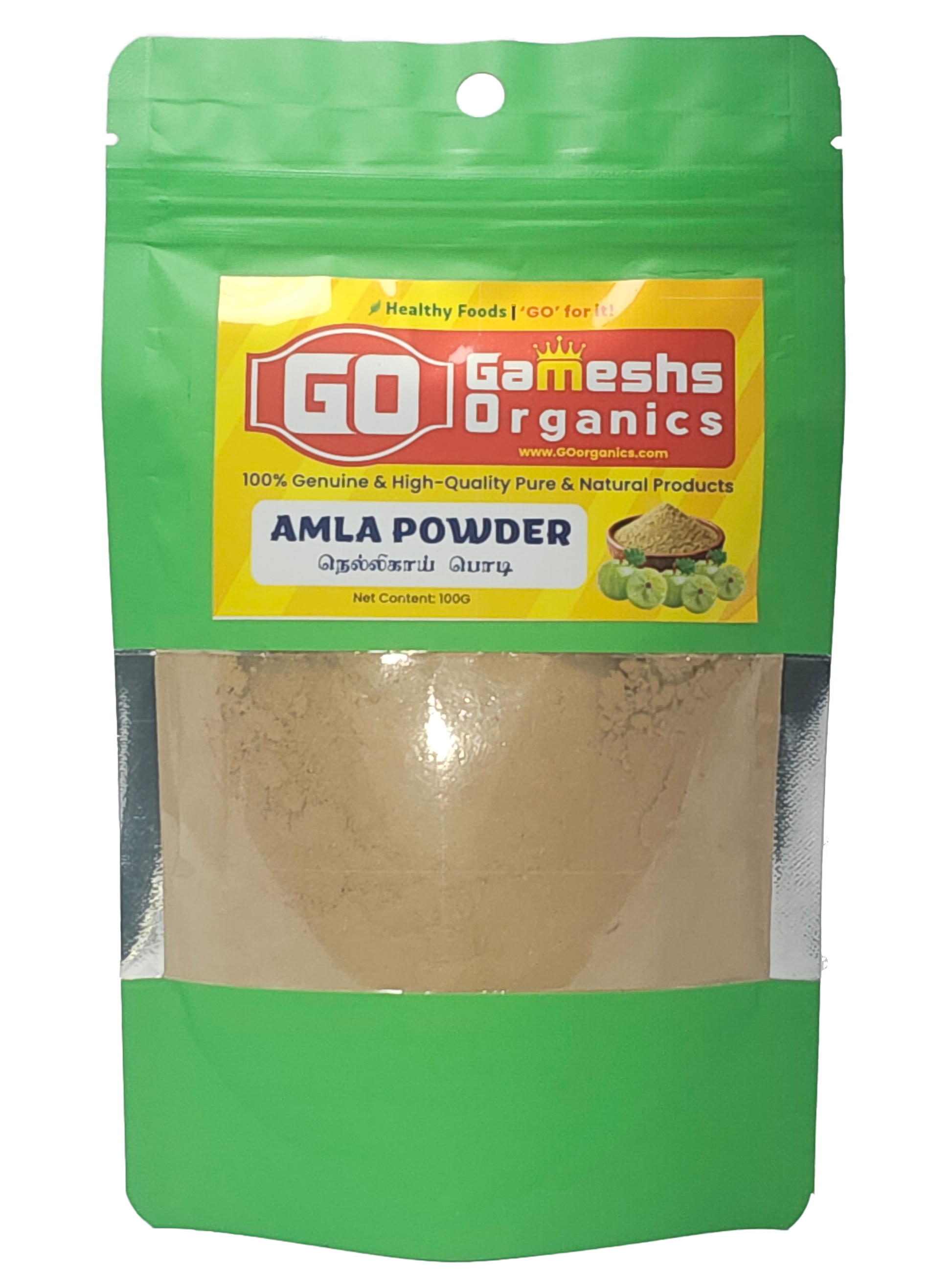 Amla Powder 100g - Gameshs Organics