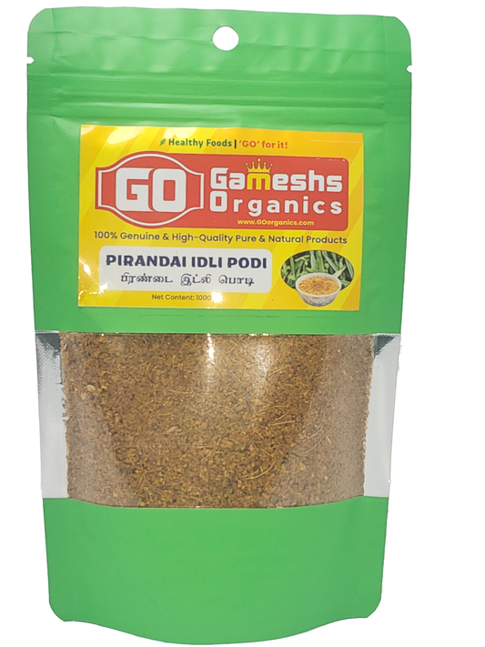 Pirandai Idli Podi 100g - Gameshs Organics